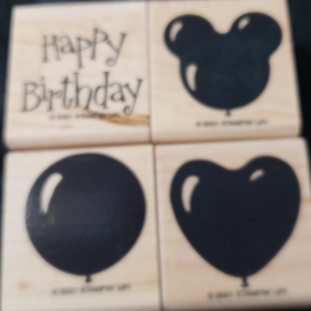 Stampin Up'! Birthday Balloons